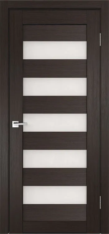 Фото Межкомнатная дверь Легенда X-4 тон Грей Остекление Сатинат белое